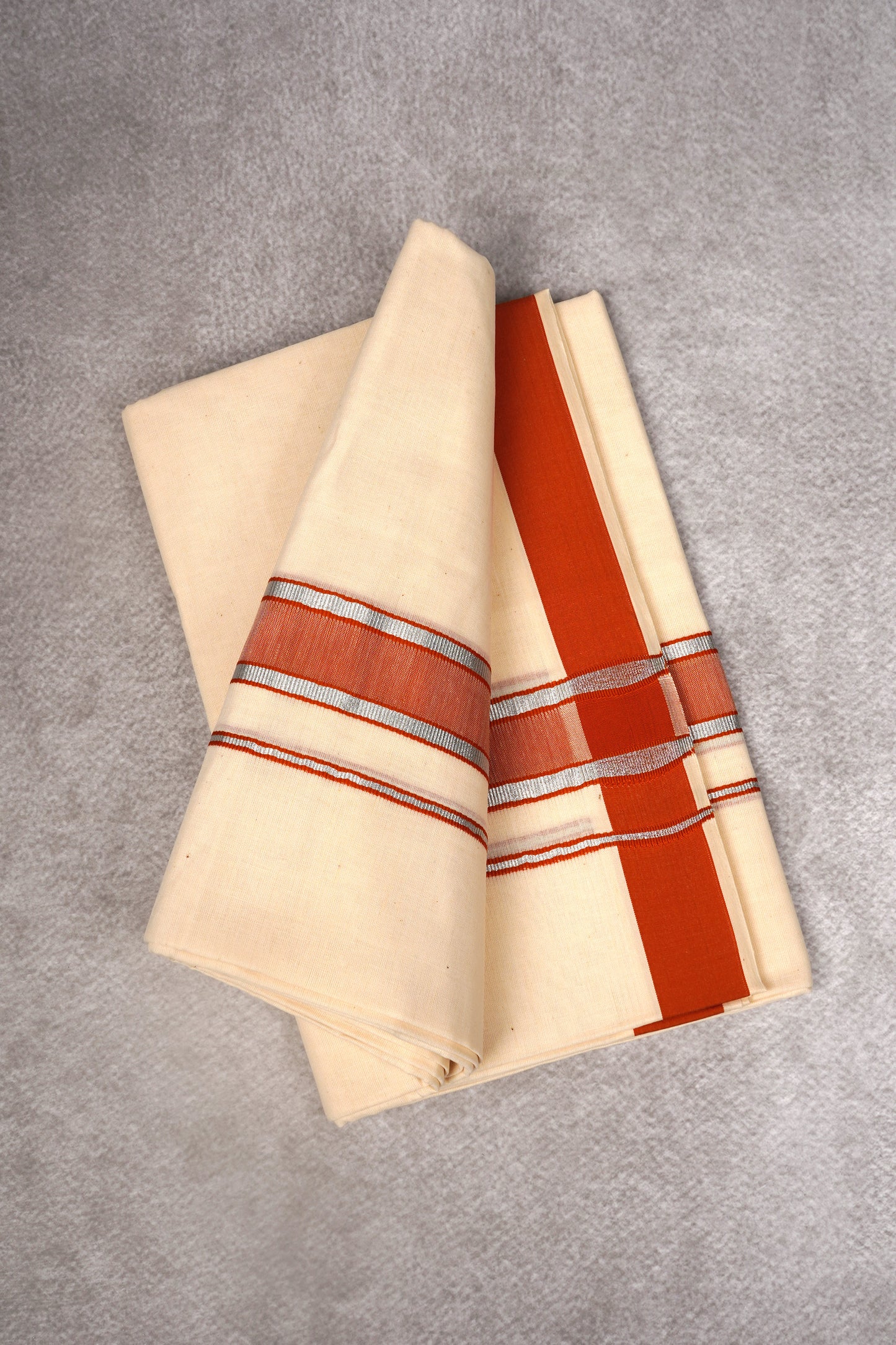 FD-178C C/D DHOTI  3.80 MTR-Orange