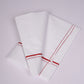 SS-16 W/S DHOTI  1.90 MTR - red