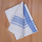 FCD-588 W/D DHOTI 3.80 MTR - Sky Blue