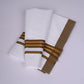 FS-100 W/S DHOTI  2.00 MTR - Brown