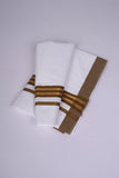 FS-100 W/S DHOTI  2.00 MTR - Brown