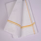 SD-16 W/D DHOTI  4.00 MTR-Yellow