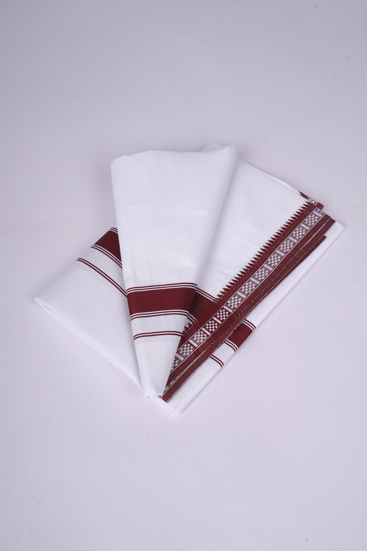 FS-126 W/S DHOTI  1.90 MTR - Dark Brown