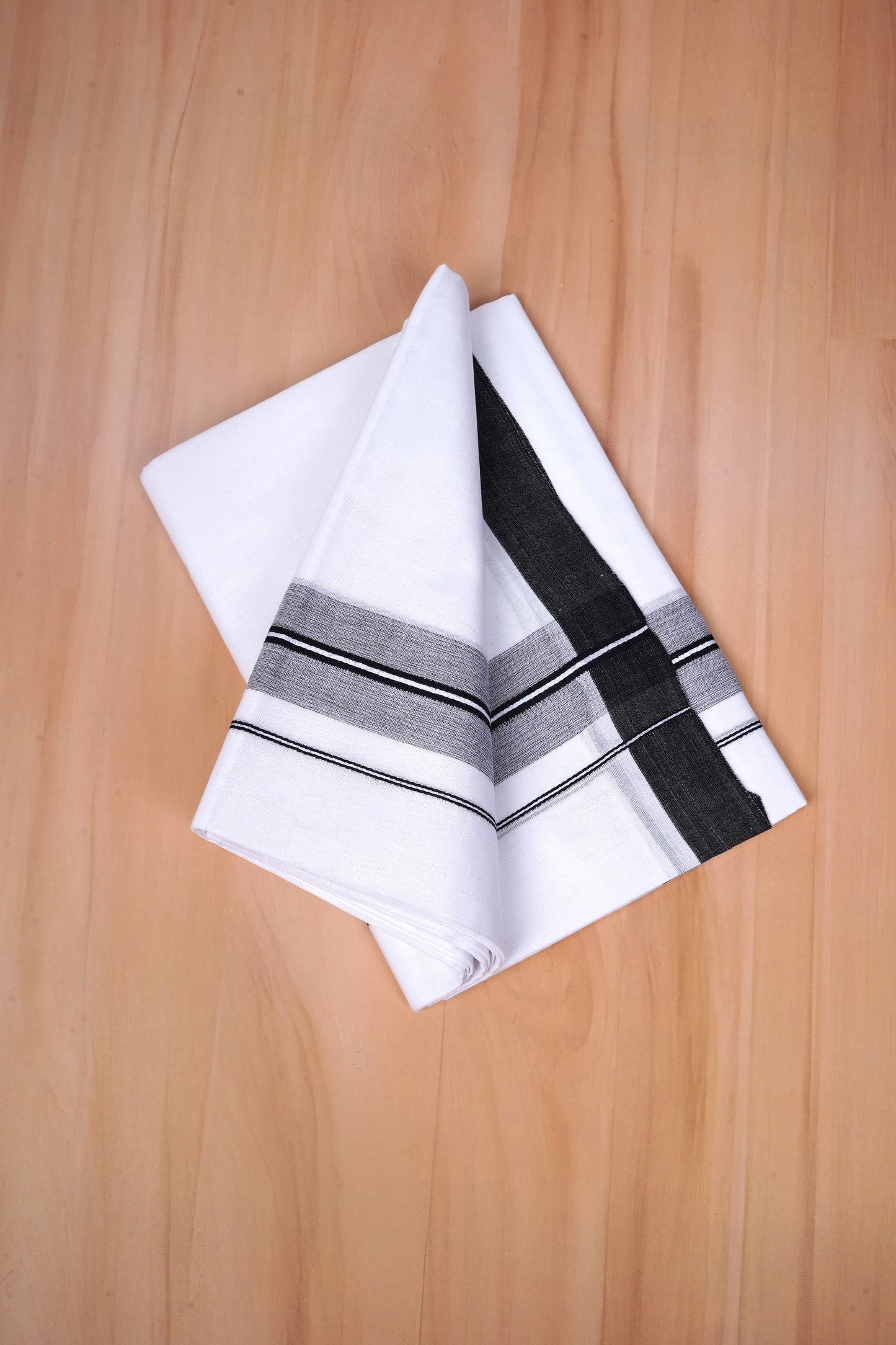 FCD-571 W/D DHOTI 3.80 MTR - Black