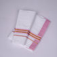 FS-100 W/S DHOTI  2.00 MTR  -pink