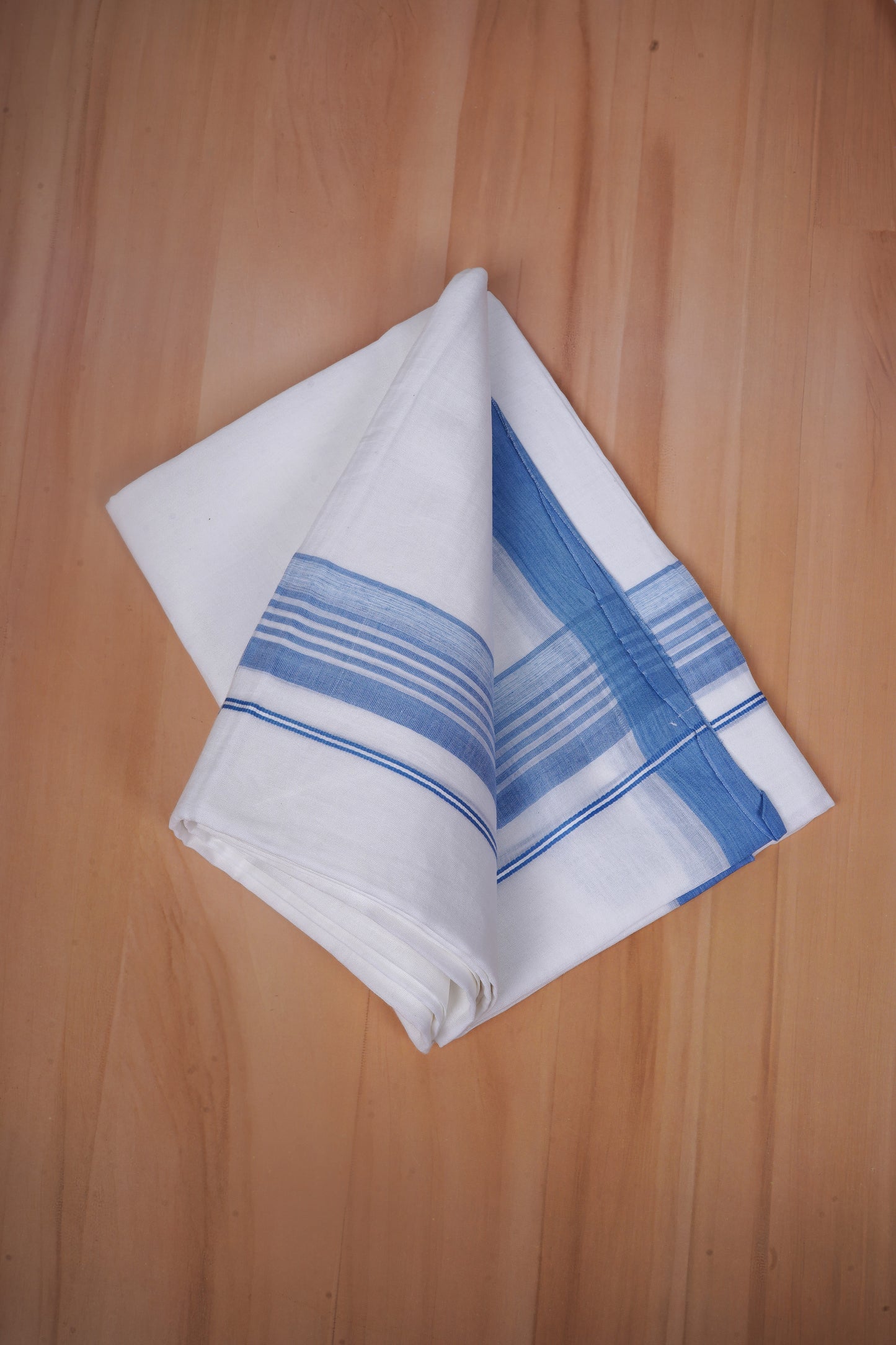 FCD-581 W/D DHOTI 3.80 MTR - Sky Blue