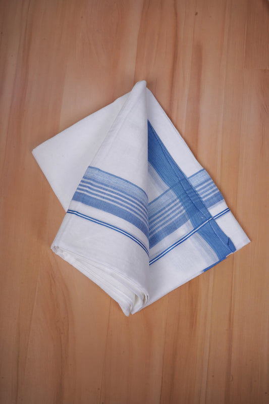 FCD-581 W/D DHOTI 3.80 MTR - Sky Blue
