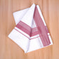 FCD-600 W/D DHOTI 3.80 MTR - Dark Pink