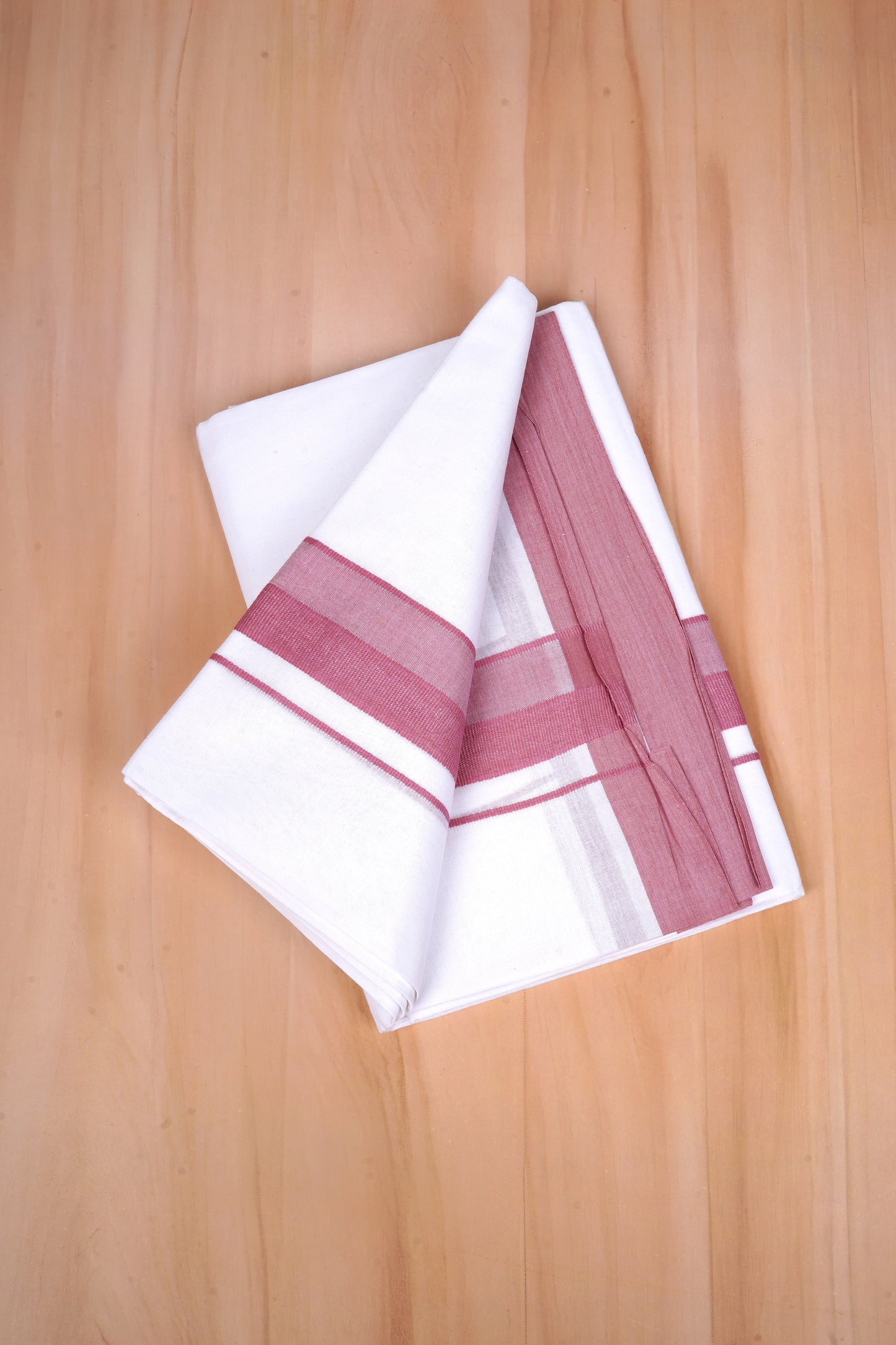 FCD-600 W/D DHOTI 3.80 MTR - Dark Pink