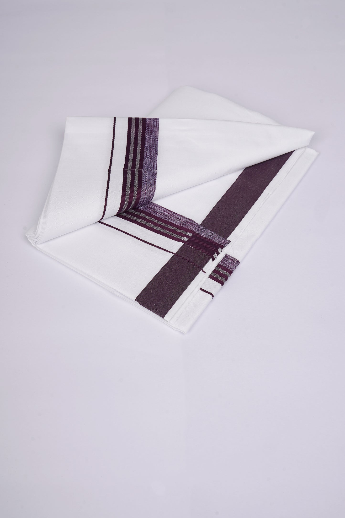 FS-129 W/S DHOTI  1.90 MTR - Dark Violet