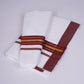 FS-108 W/S DHOTI  2.00 MTR - Dark Brown