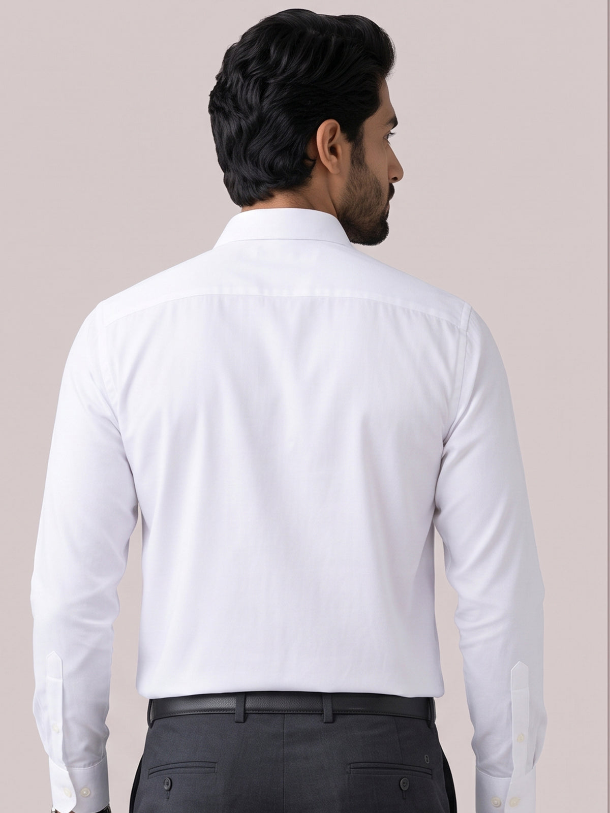 Spray Park Formal White Shirt For Men