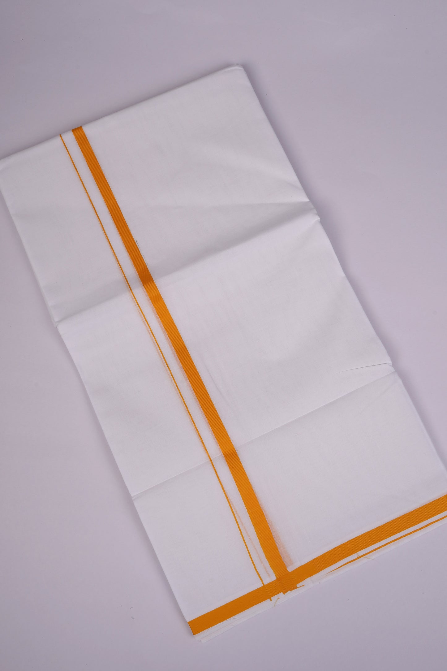 HD-28 W/D DHOTI  3.80 MTR-YELLOW