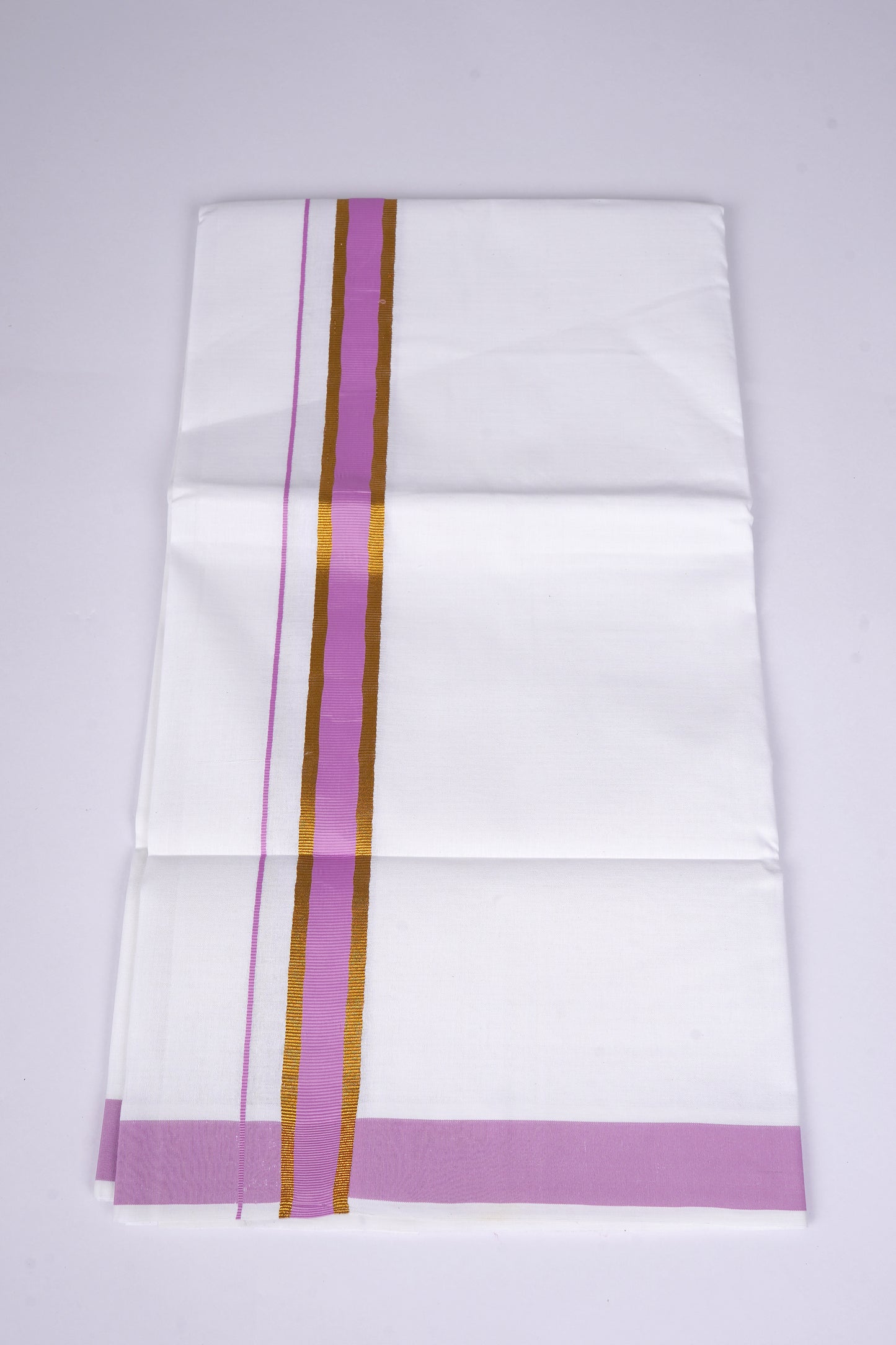 FS-115 W/S DHOTI 2.00 MTR - GOLD PINK