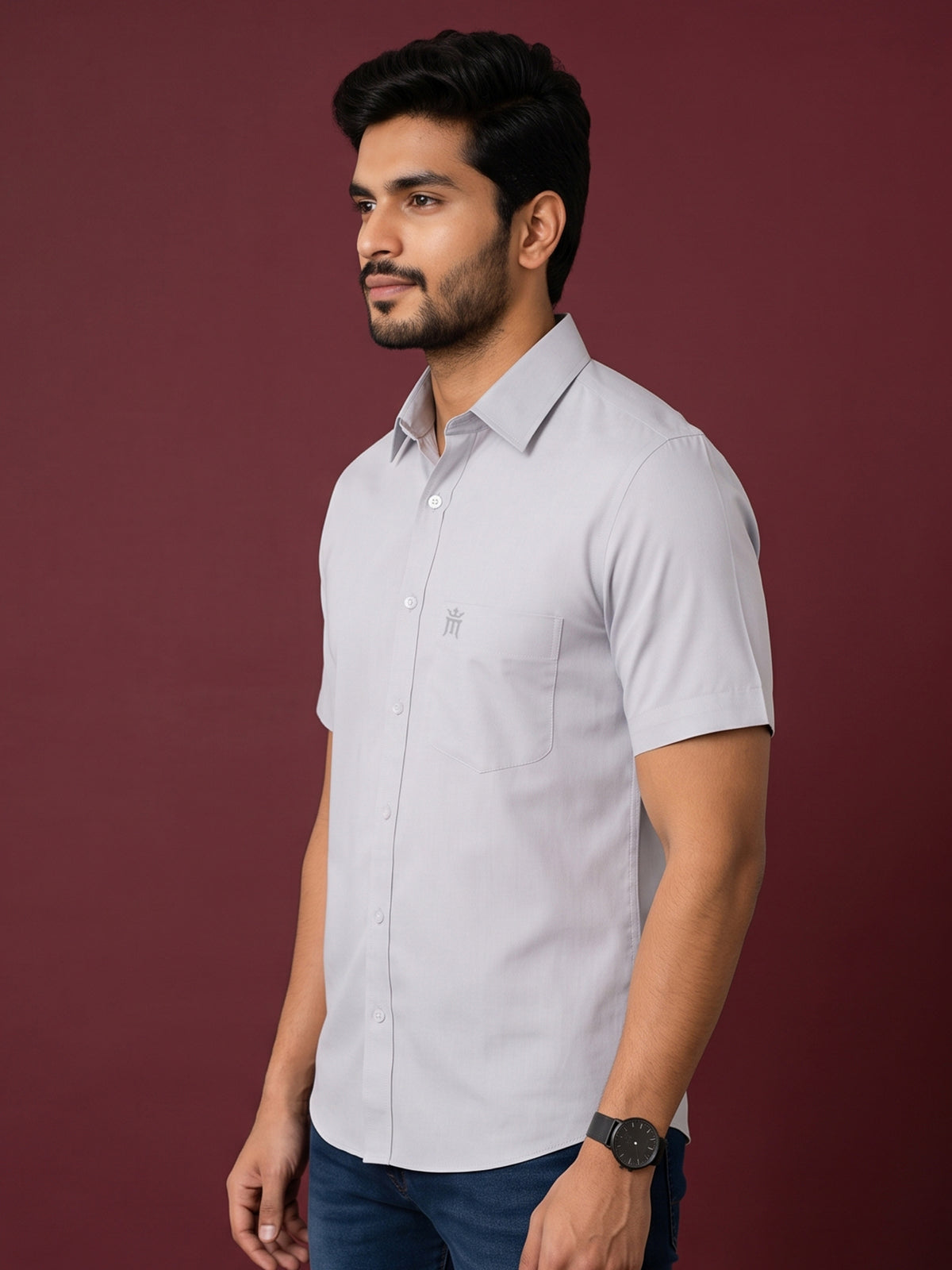 Bamboo Breeze Formal Color Shirt For Men - 94003