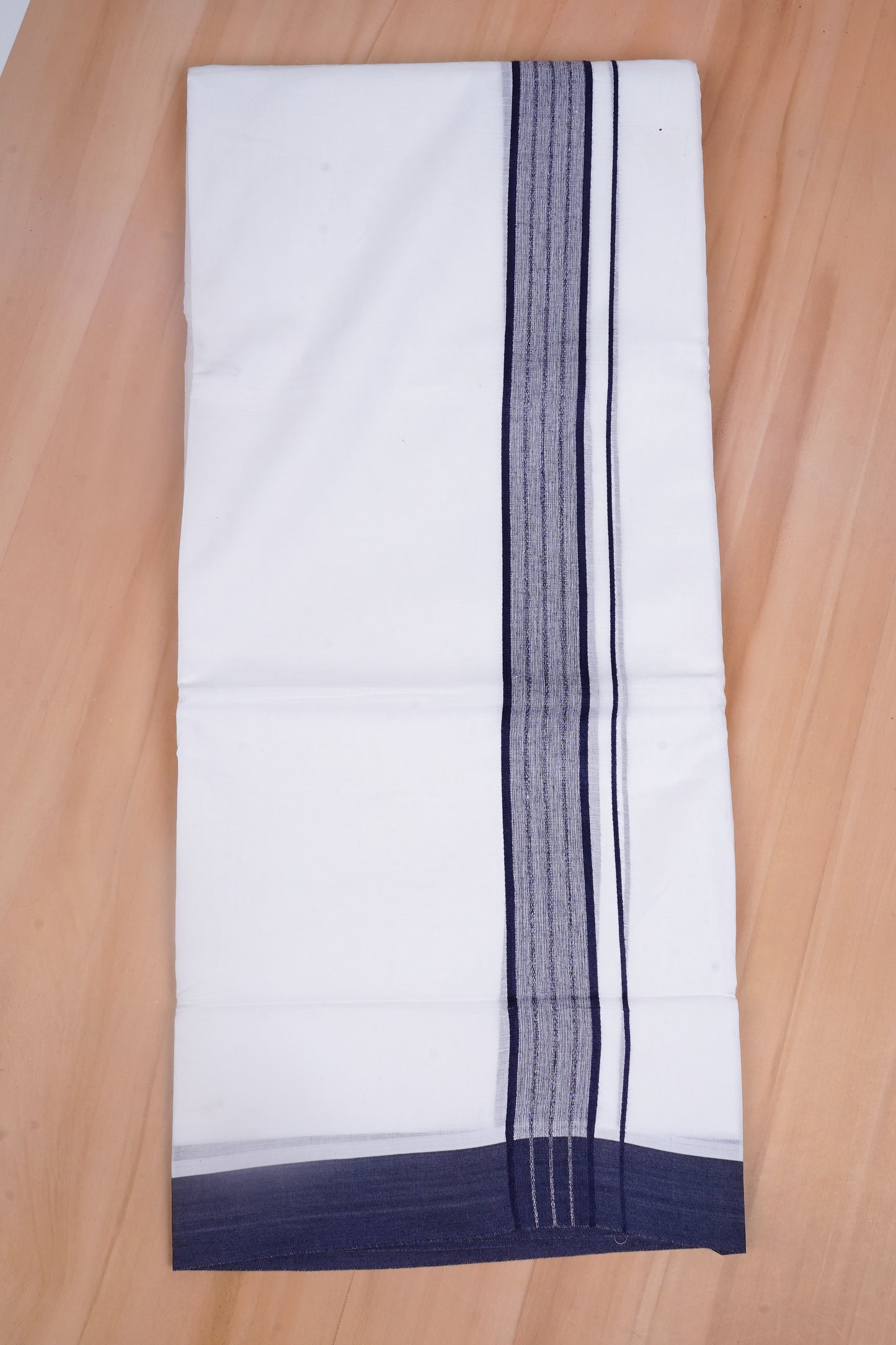 FCD-411 W/D DHOTI 3.80 MTR - Blue 4
