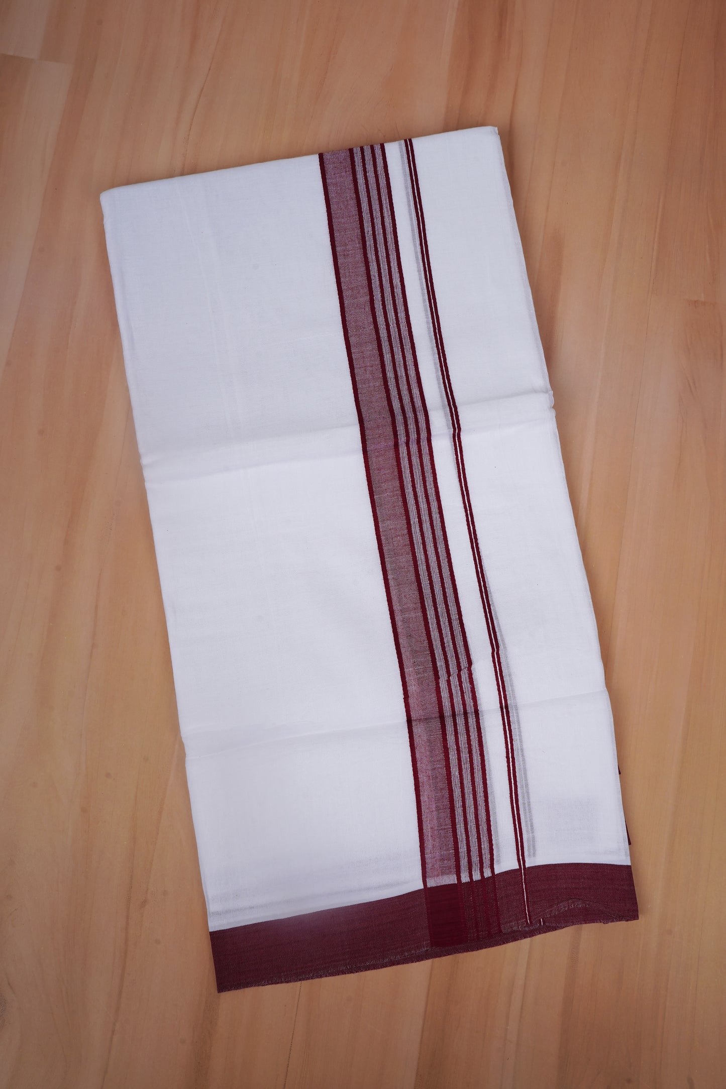 FCD-580 W/D DHOTI 3.80 MTR - Maroon