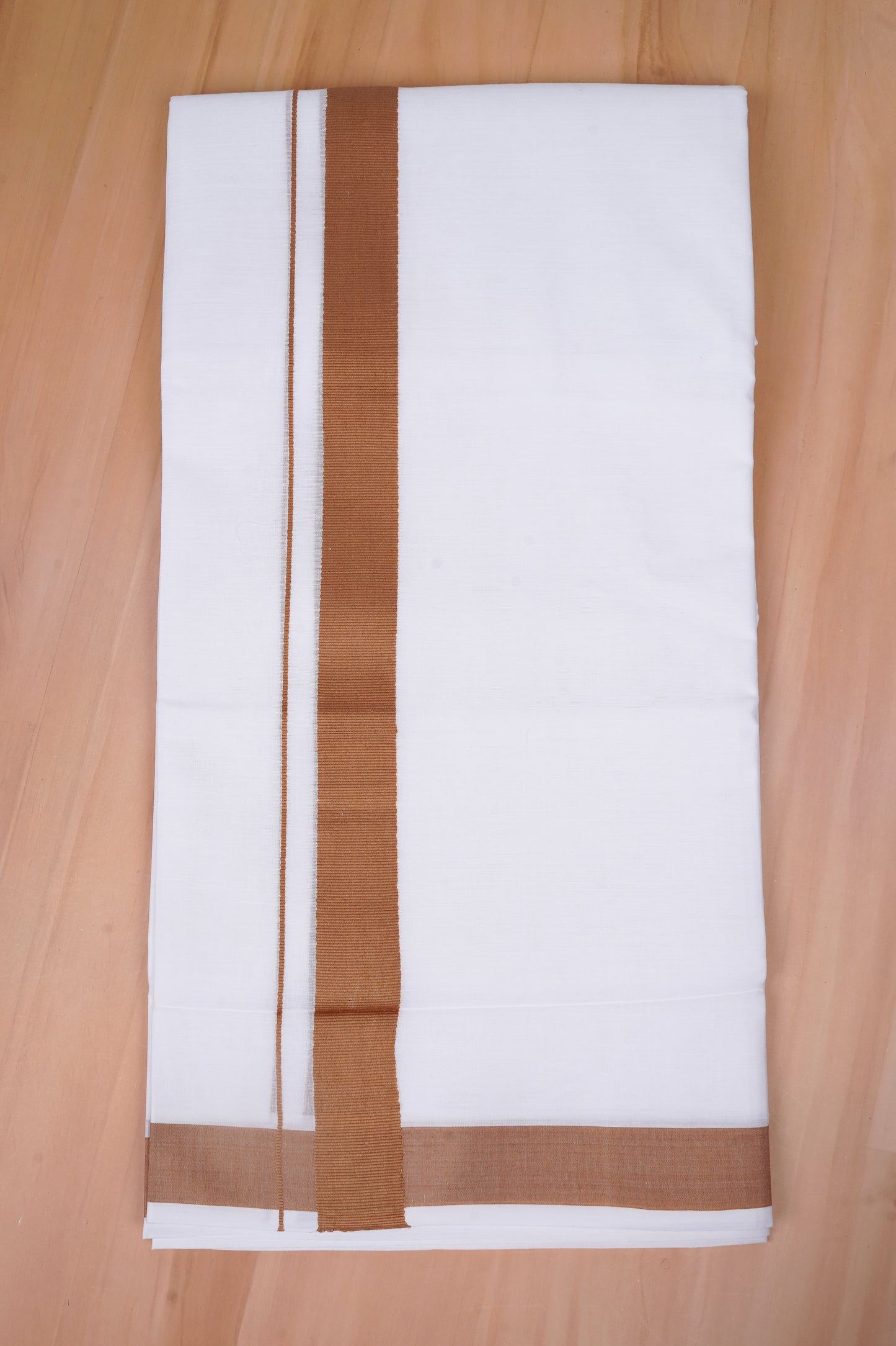 FCD-366 W/D DHOTI 3.80 MTR-Brown