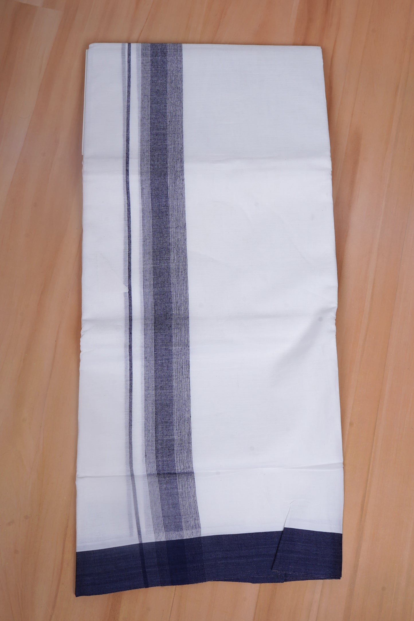 FCD-611 W/D DHOTI 3.80 MTR - Blue 2