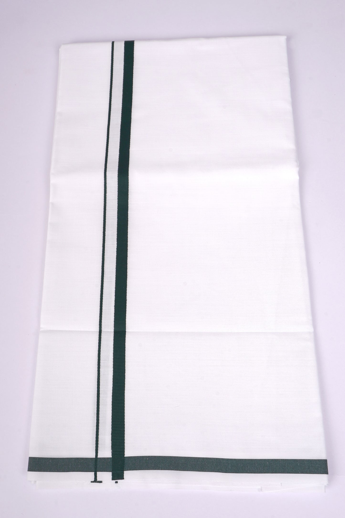 HS-19 W/S DHOTI  1.90 MTR - Dark Green