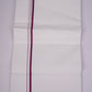 SD-03 W/D DHOTI  3.80 MTR-Dark Violet