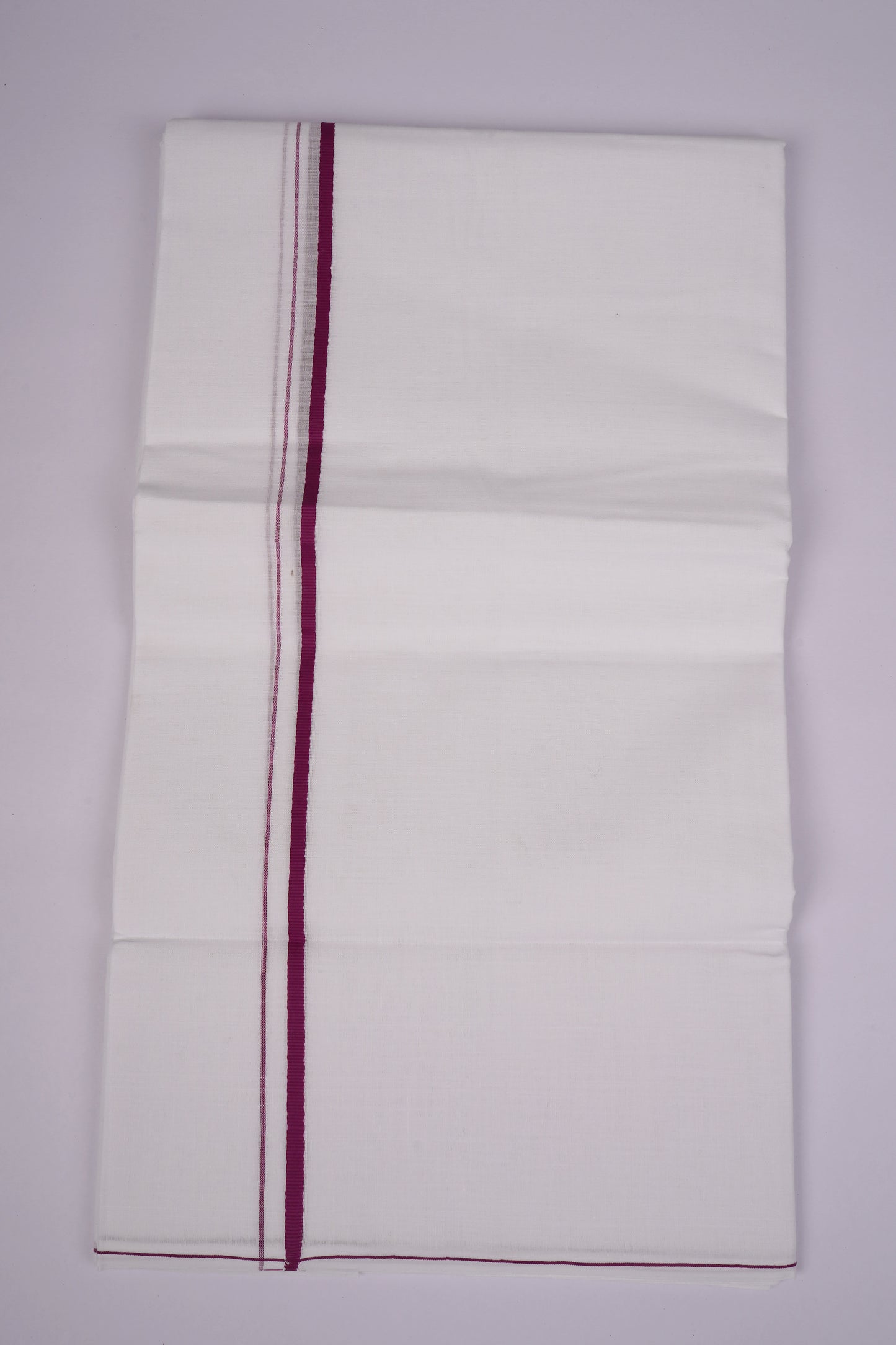 SD-03 W/D DHOTI  3.80 MTR-Dark Violet