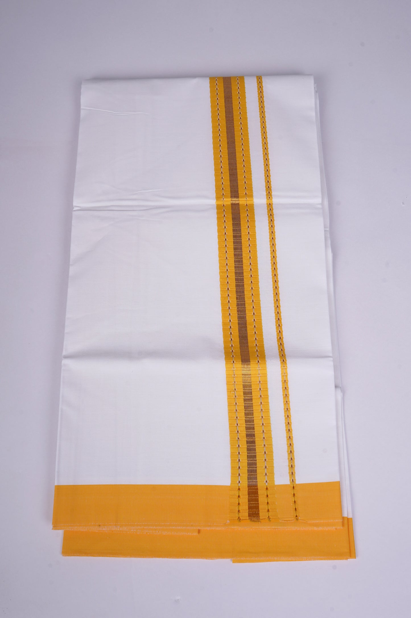 FS-108 W/S DHOTI  2.00 MTR - Yellow