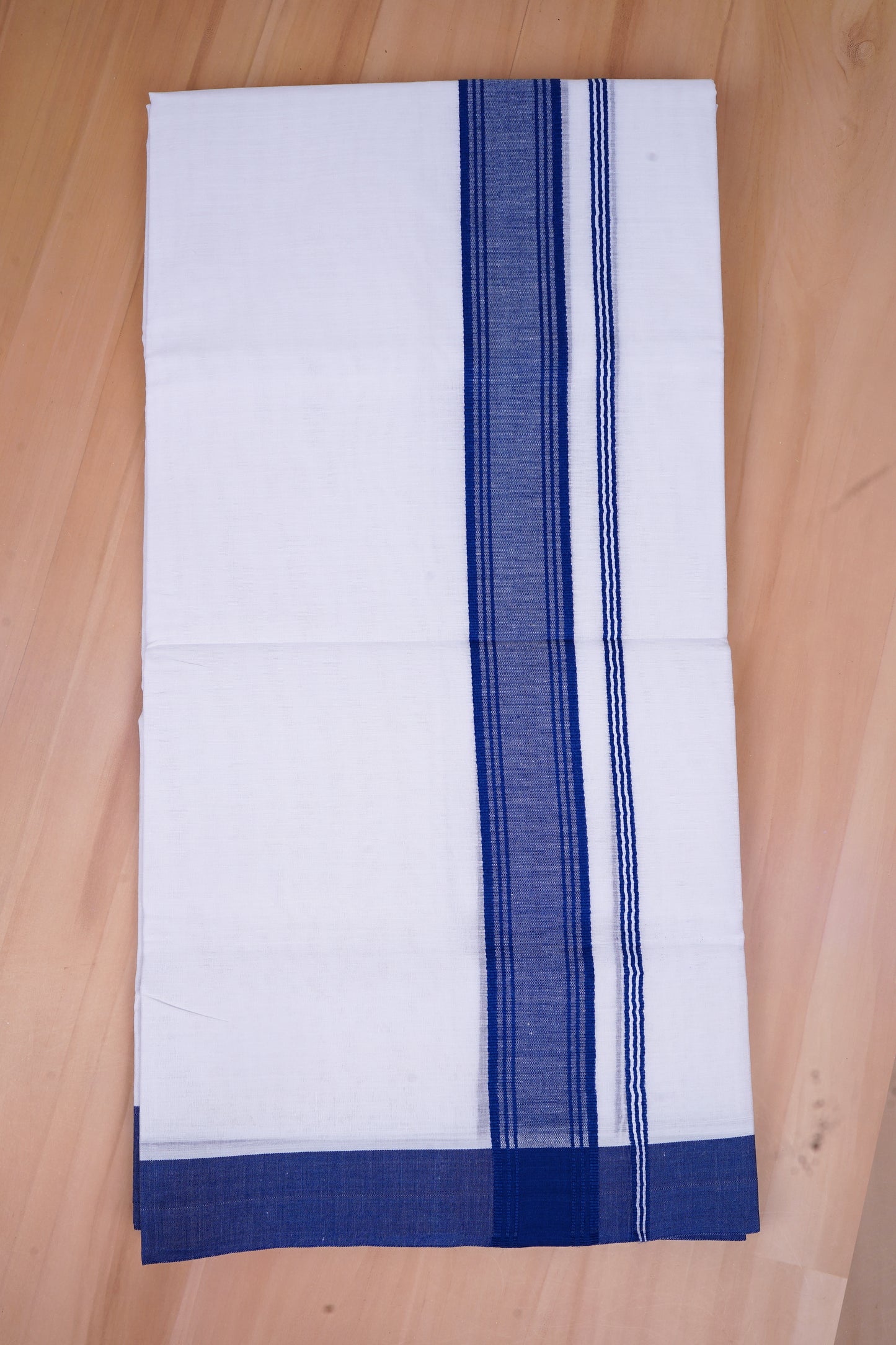 FCD-423 W/D DHOTI 3.80 MTR- Dark Blue