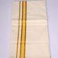 FS-133C C/S DHOTI  2.00 MTR - Light Yellow