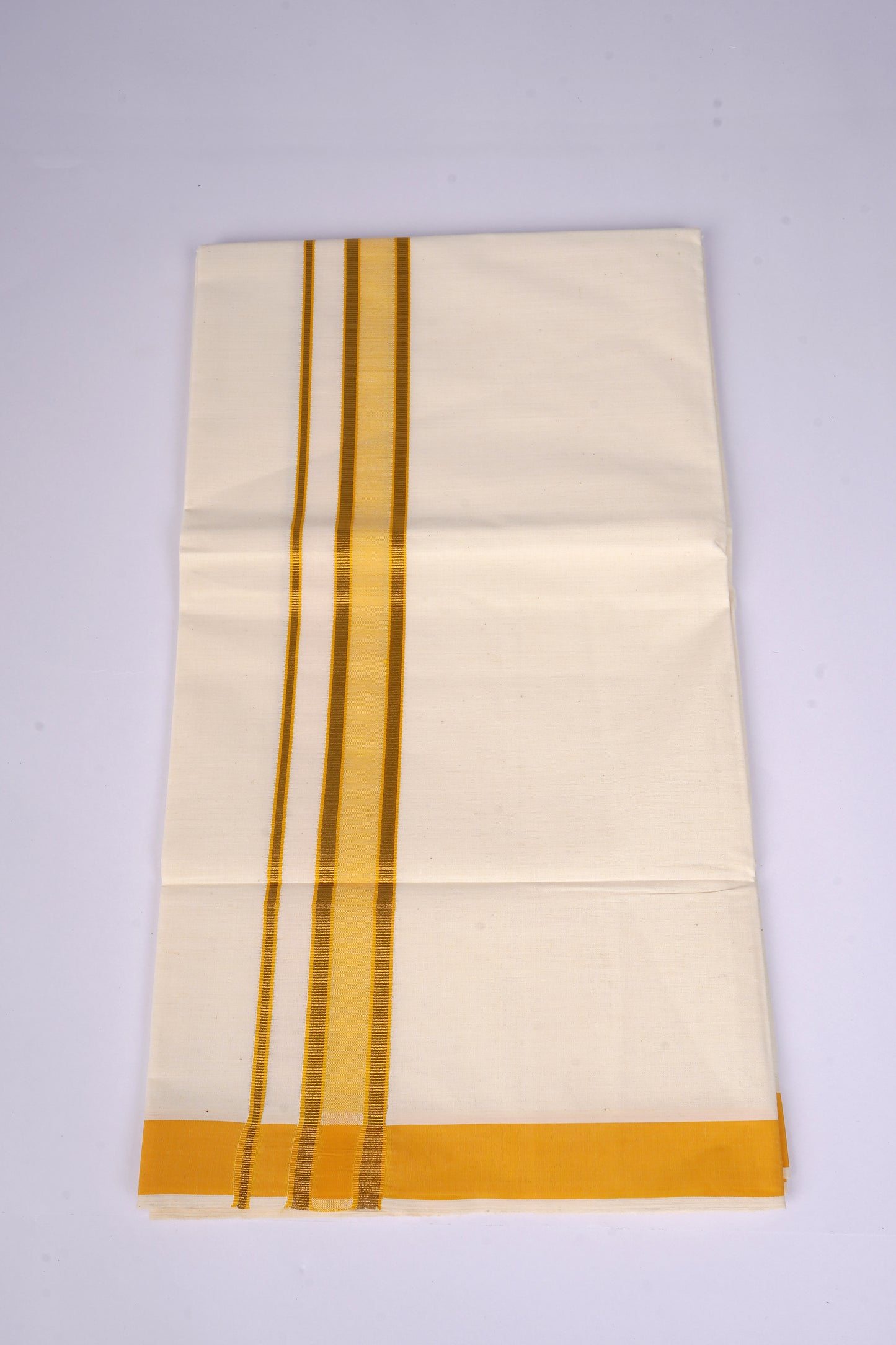FS-133C C/S DHOTI  2.00 MTR - Light Yellow