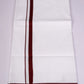 HS-15 W/S DHOTI  1.90 MTR - Maroon