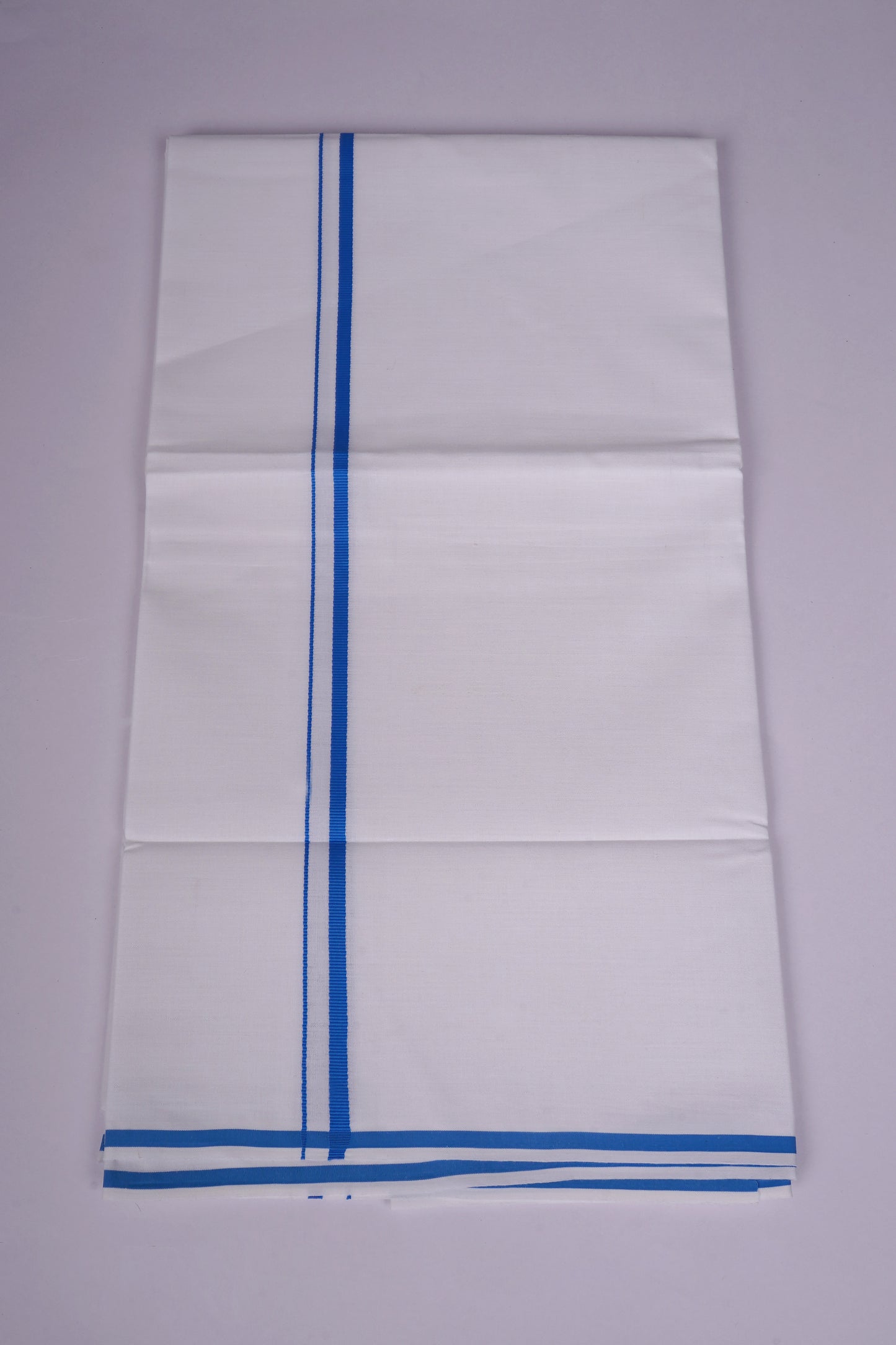 QS-04 W/S DHOTI  2.00 MTR - Blue