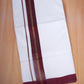 FCD-606 W/D DHOTI 3.80 MTR - Coffee Brown