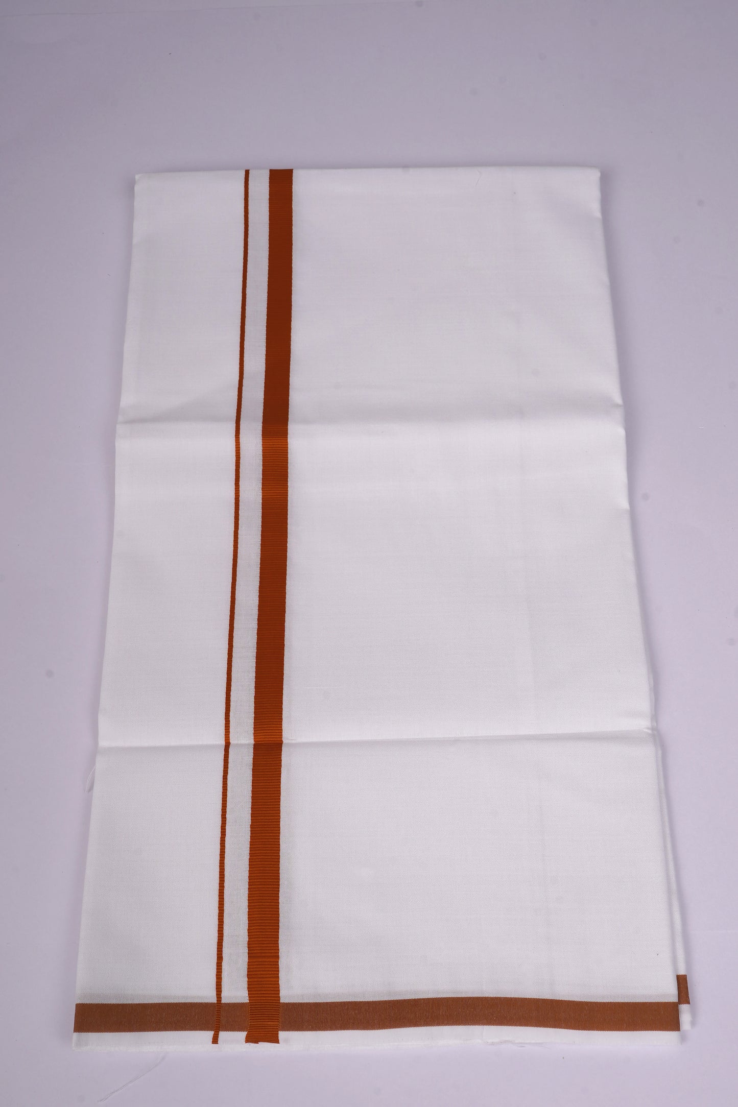 HS-17 STITCH W/S DHOTI  2.00 MTR - orange