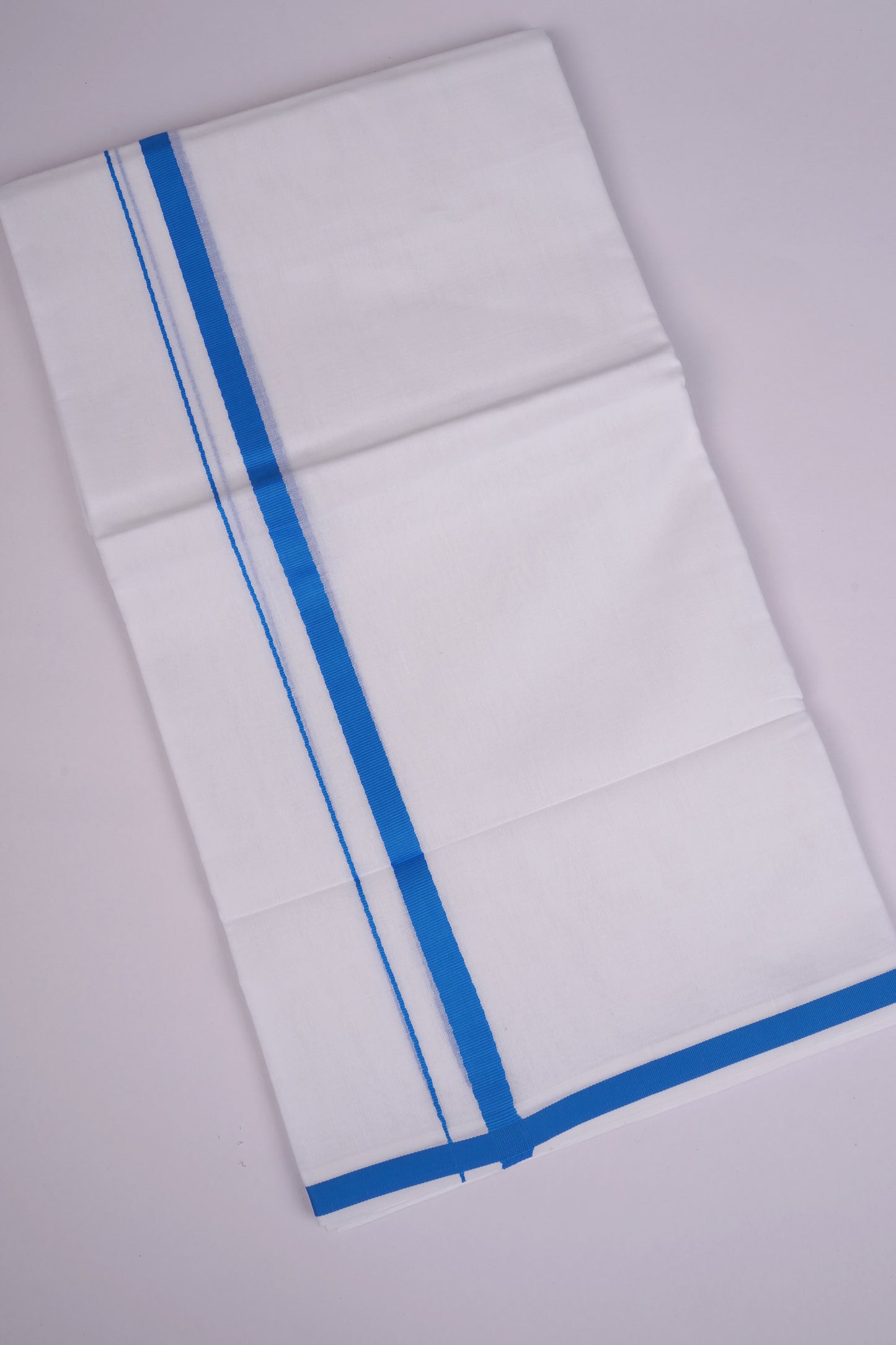HD-24 W/D DHOTI  3.80 MTR-Blue