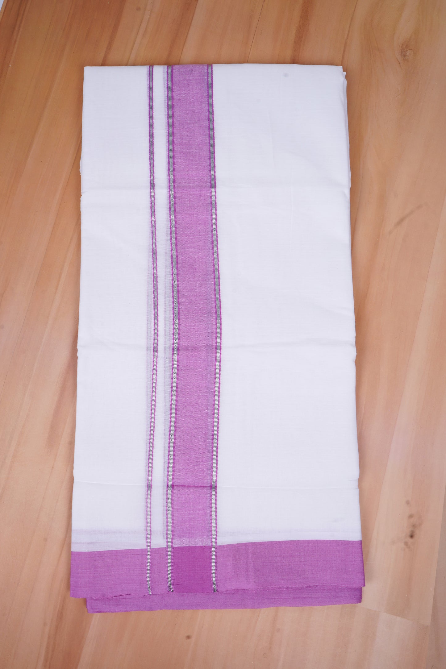 FCD-364 W/D DHOTI 3.80 MTR - Dark Pink