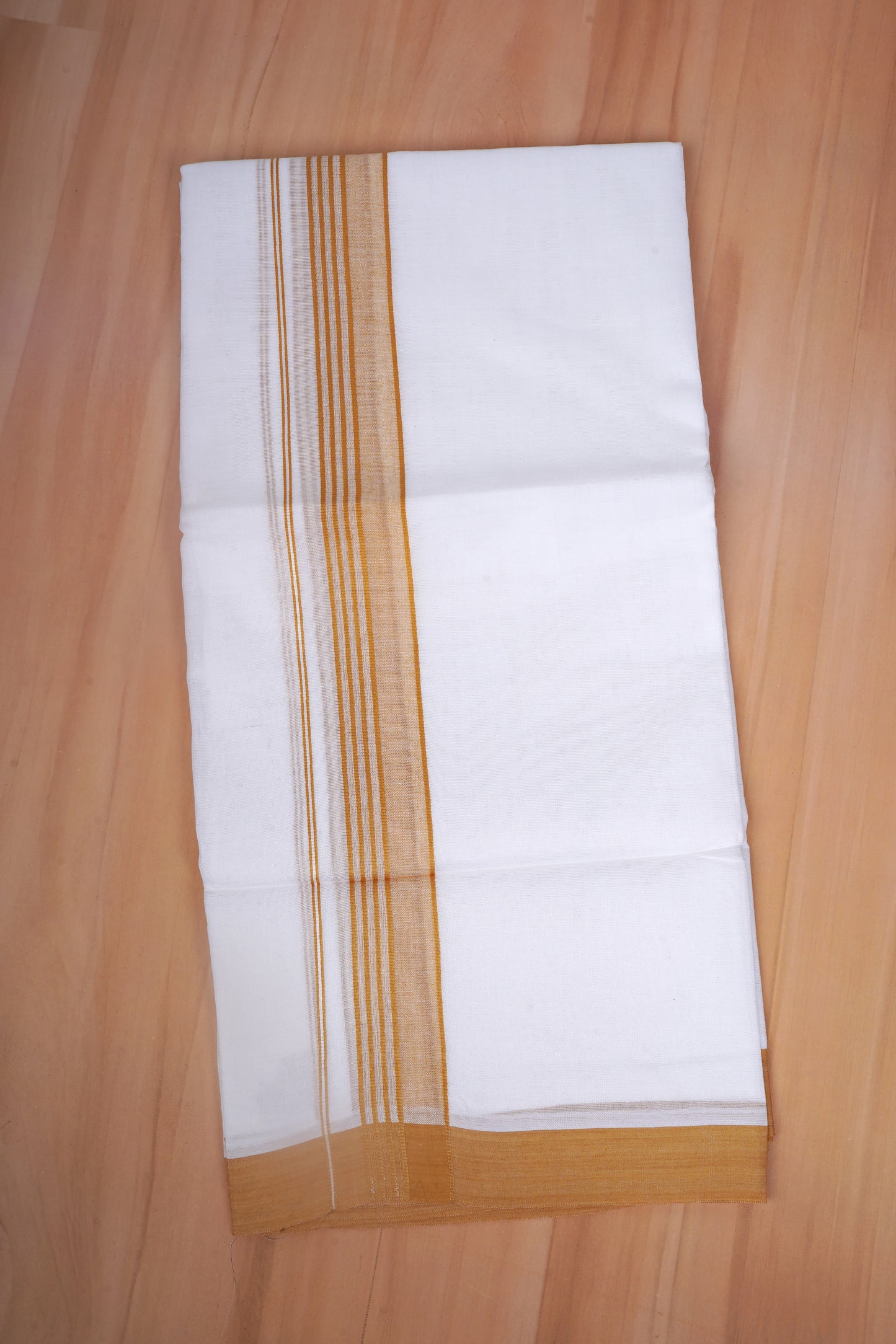 FCD-580 W/D DHOTI 3.80 MTR - Light Brown