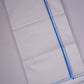 SD-17 W/D DHOTI  4.00 MTR-Blue