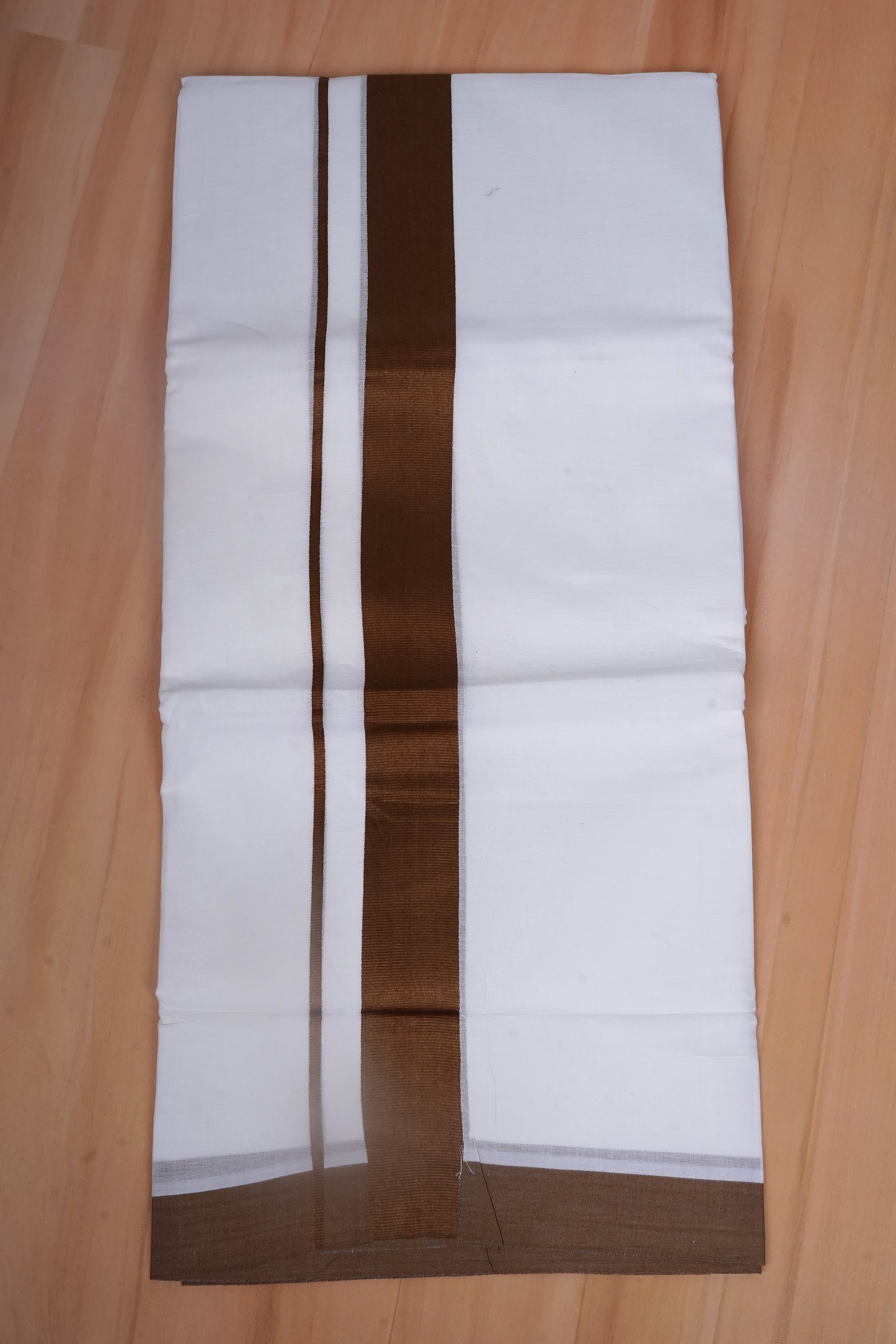 FCD-76 W/D DHOTI 3.80 MTR-Brown