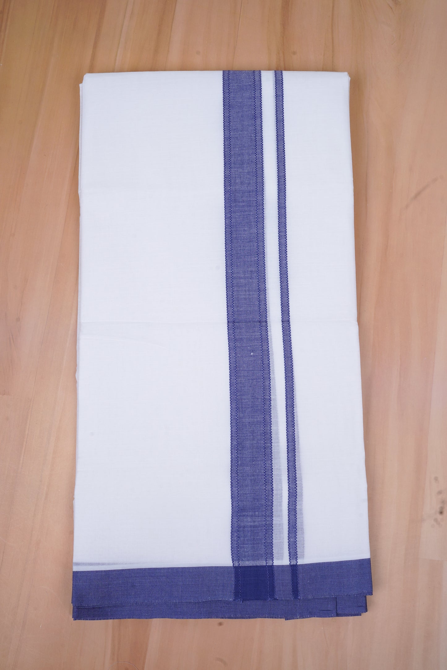 425FD-02 W/D DHOTI 4.25 MTR- Blue