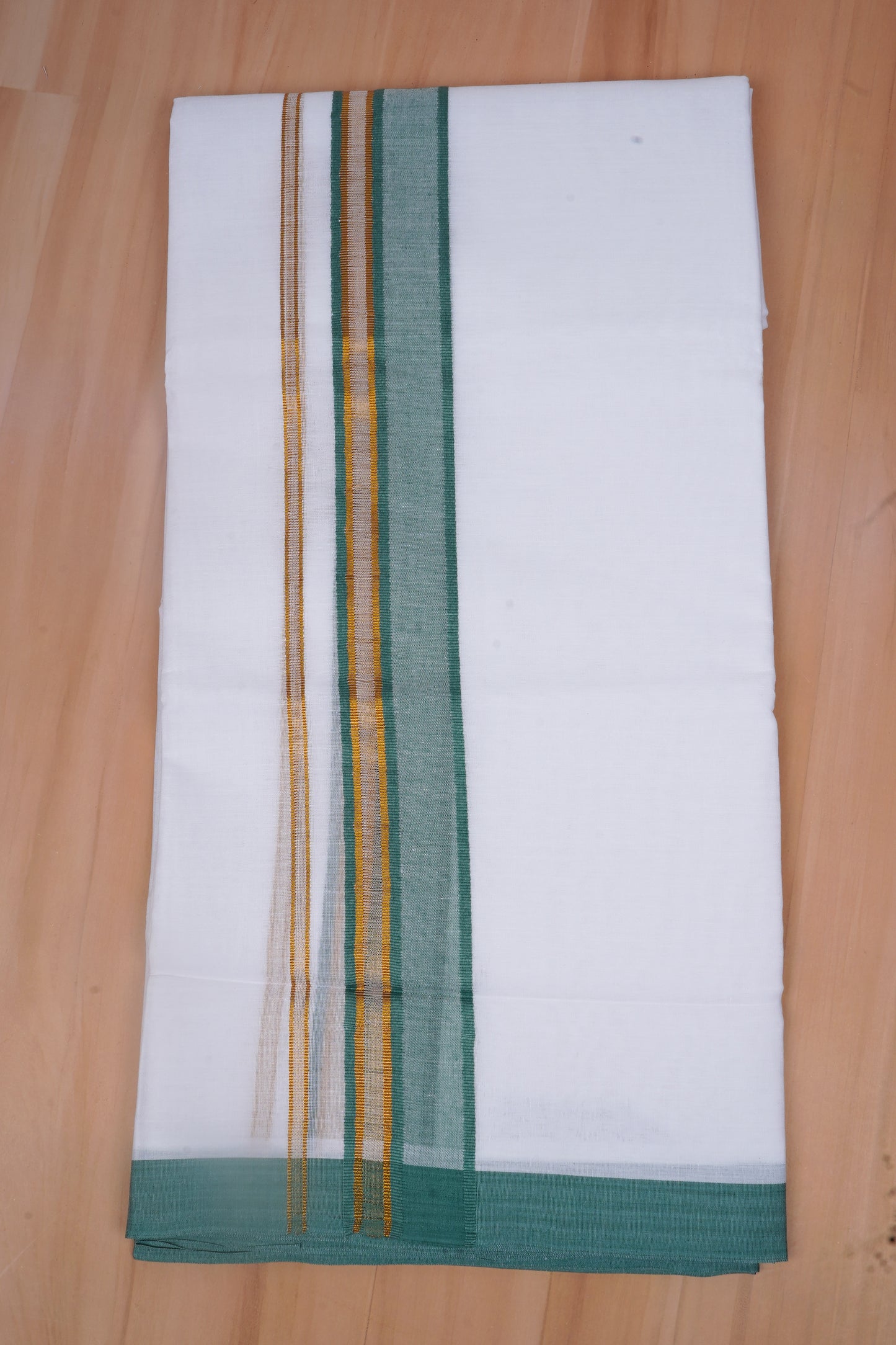 FCD-531 W/D DHOTI 3.80 MTR-Light Green
