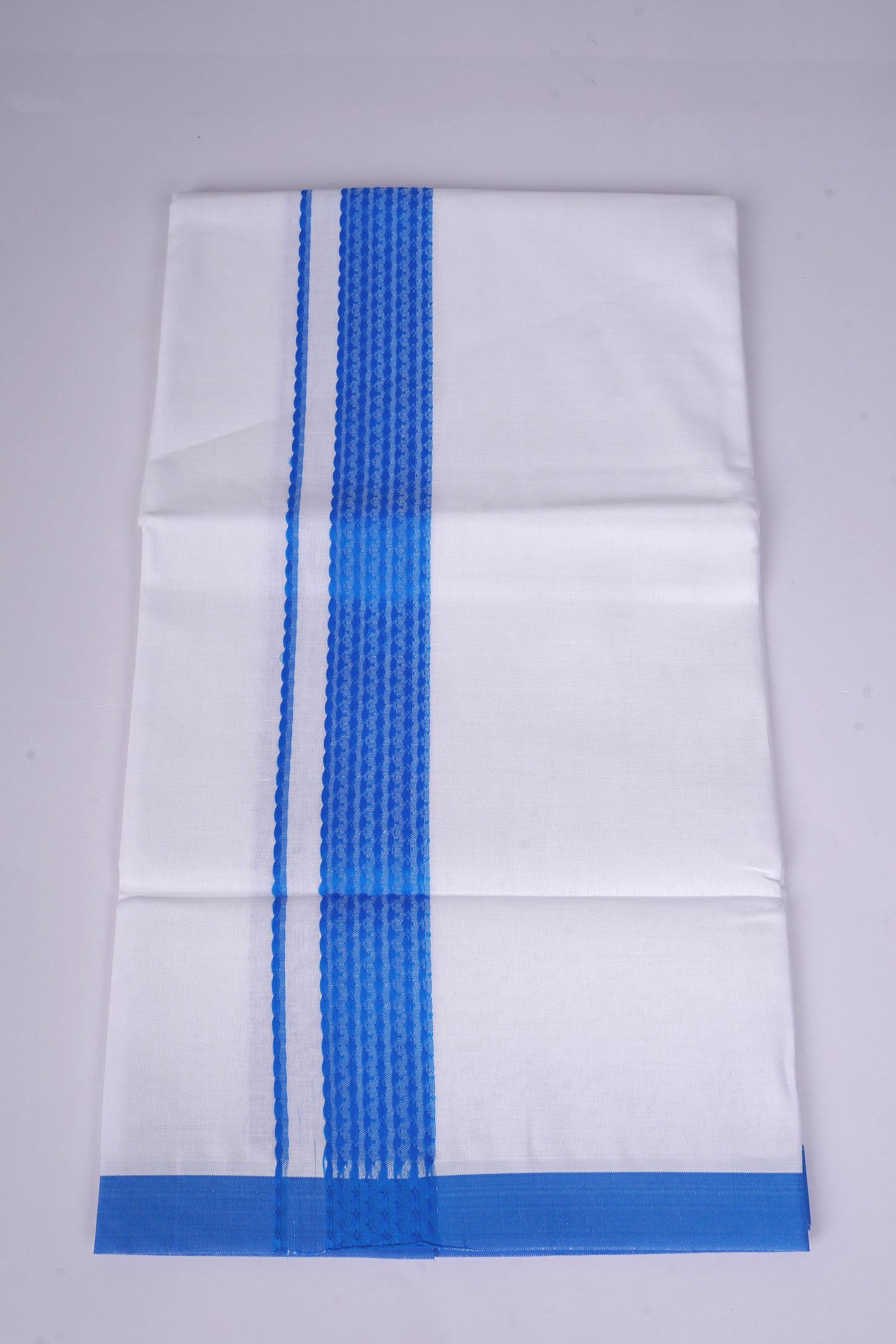FS-136 W/S DHOTI  2.00 MTR - Blue