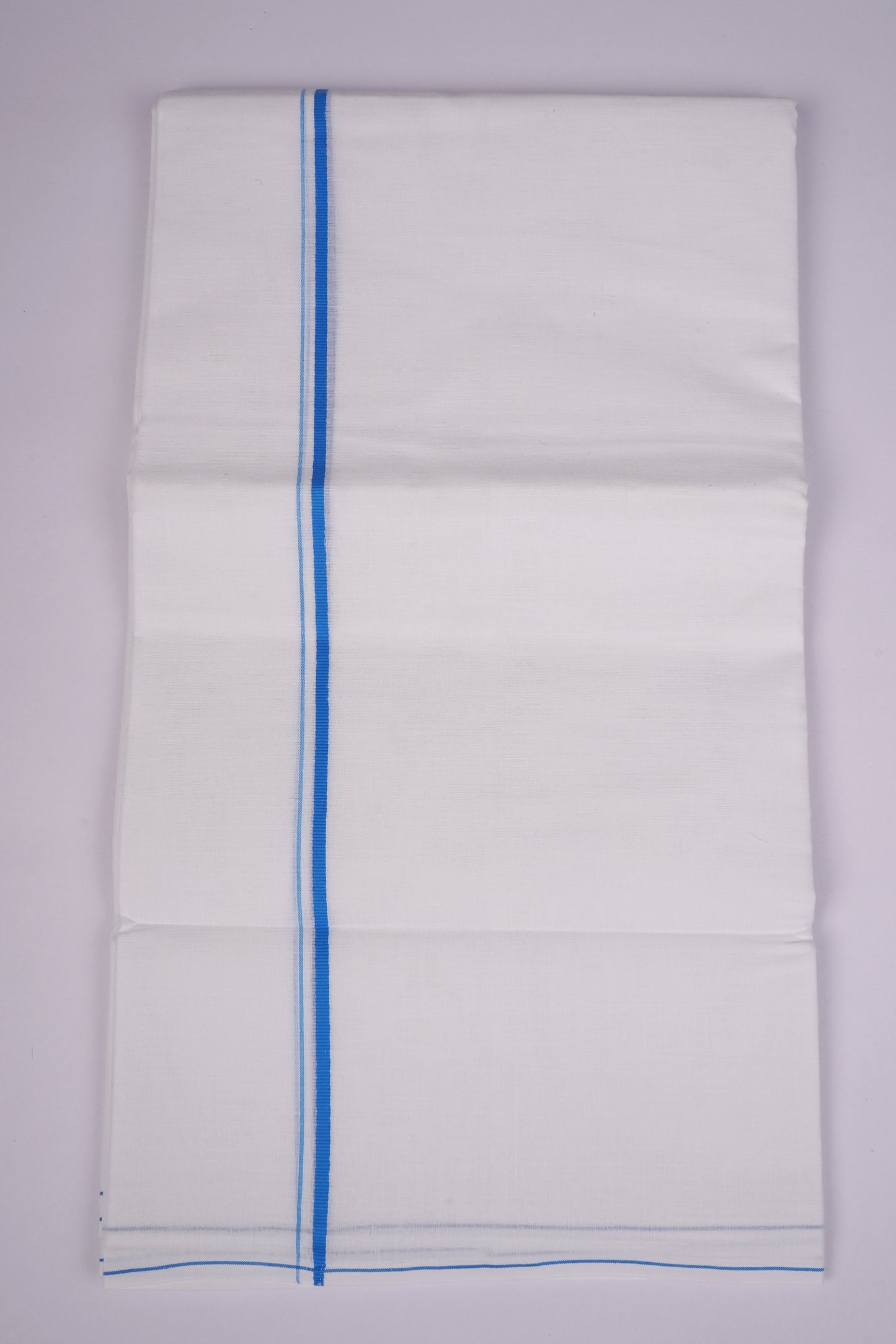 SD-03 W/D DHOTI  3.80 MTR-Blue