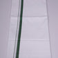 HS-20 W/S DHOTI  2.00 MTR - Dark Green