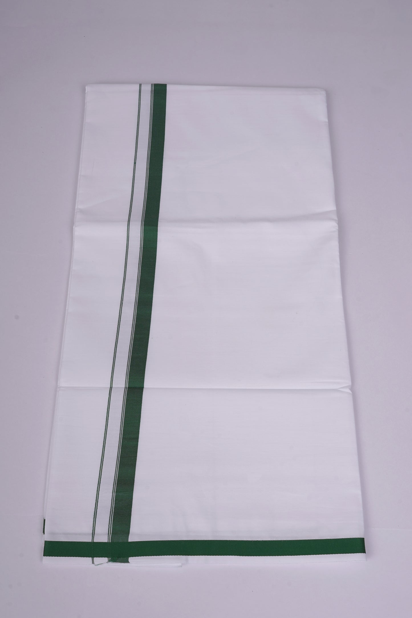 HS-20 W/S DHOTI  2.00 MTR - Dark Green