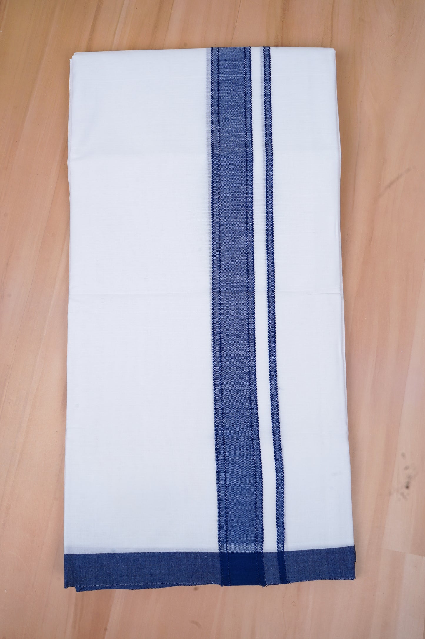 425FD-02 W/D DHOTI 4.25 MTR- Blue