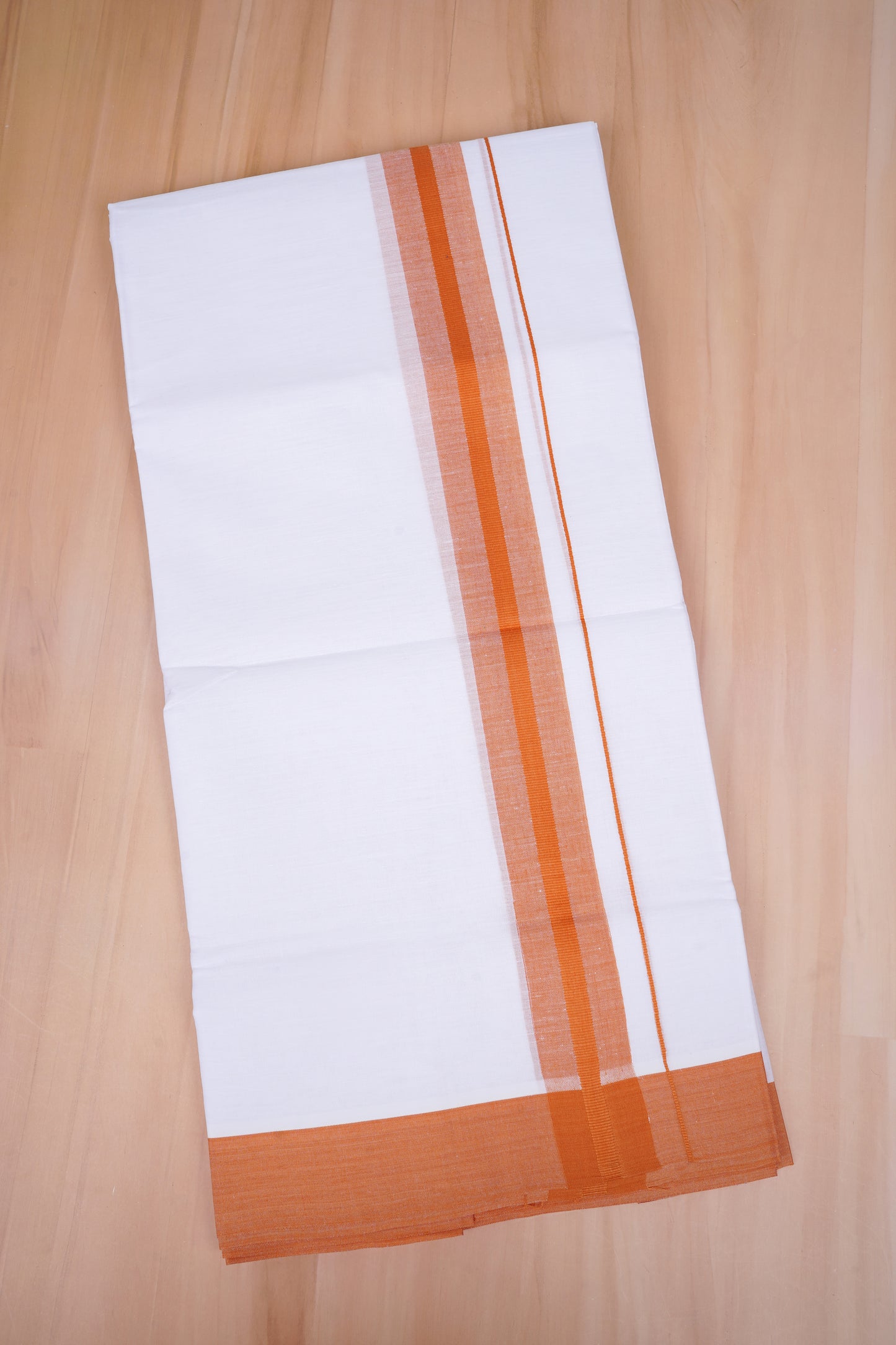 FCD-392 W/D DHOTI 3.80 MTR- orange 2