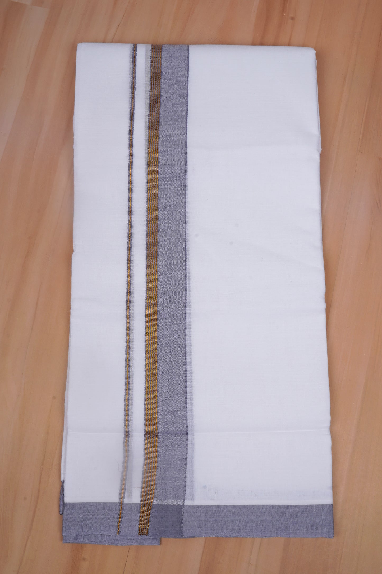 FCD-524 W/D DHOTI 3.80 MTR-Silver