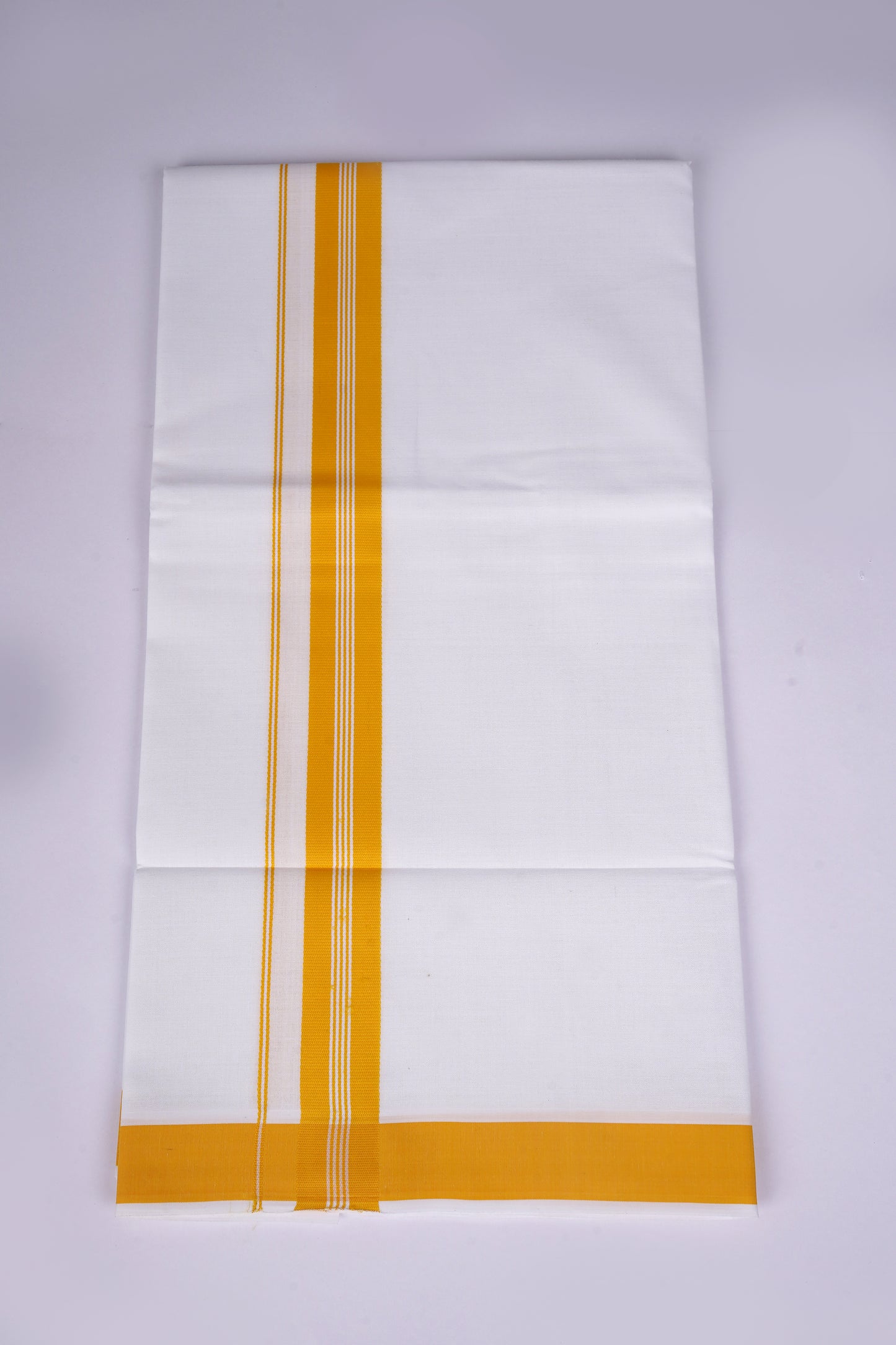 FS-125 W/S DHOTI  1.90 MTR - Yellow