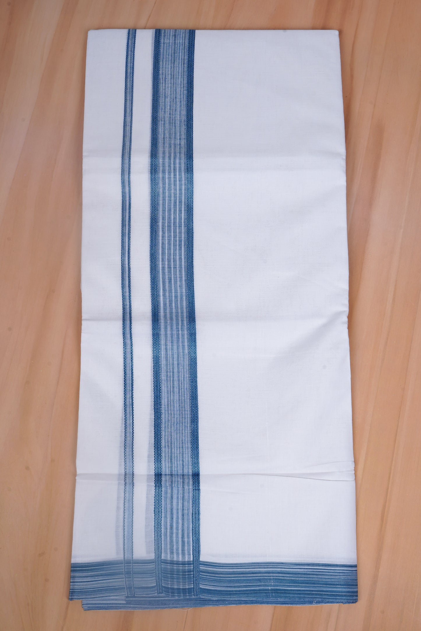 FCD-86 W/D DHOTI 3.80 MTR-Blue 2